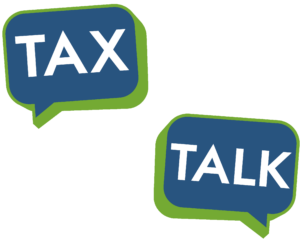 TAX TALK logo